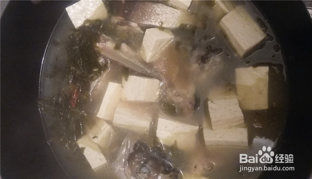 酸菜鱼头汤--家常菜做法大全
