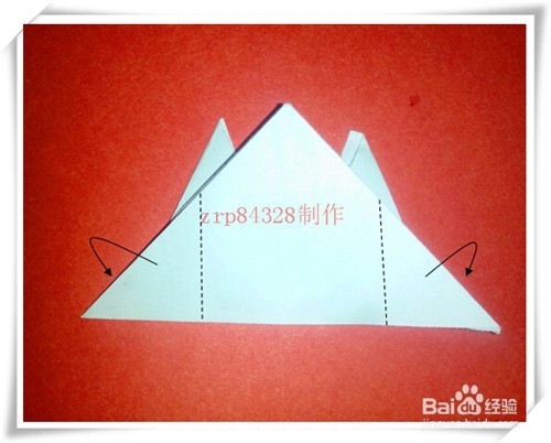 儿童快乐手工（折纸）制作：[8]青蛙