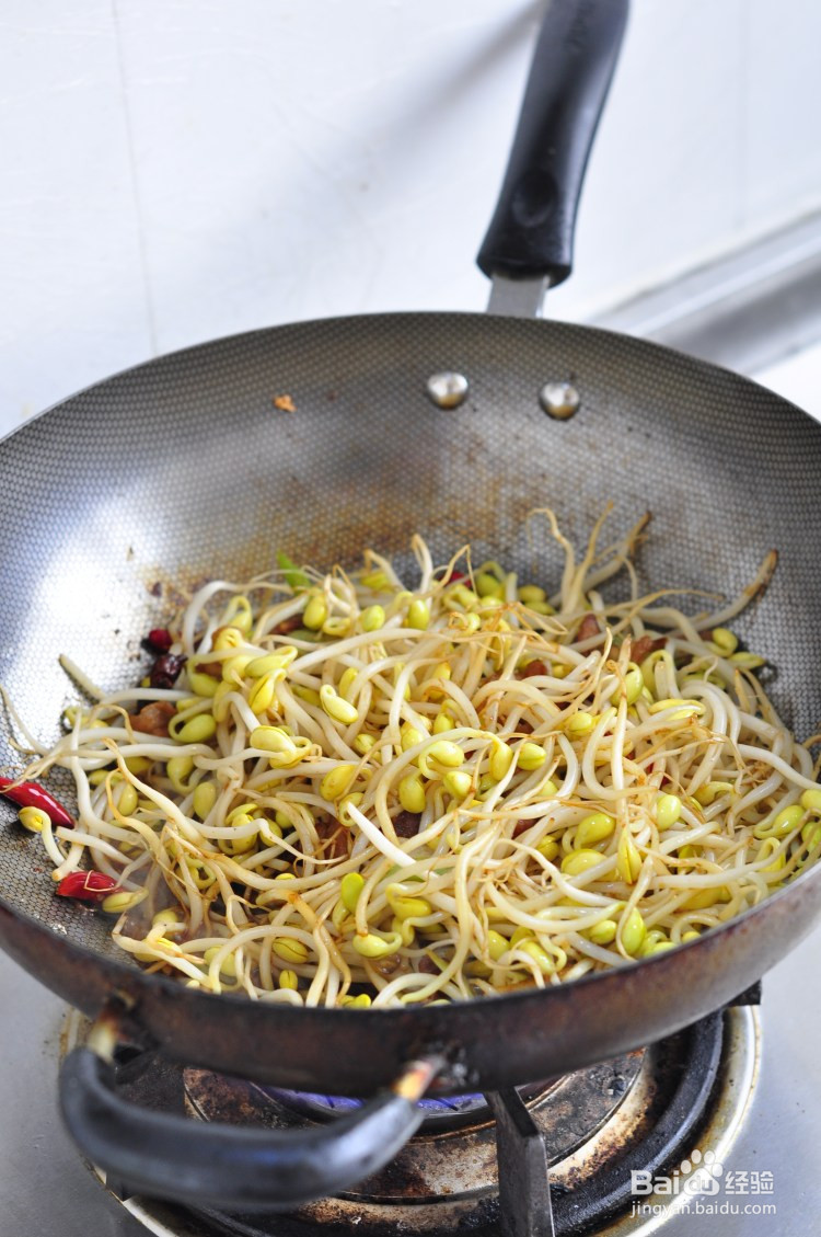 粉条炒豆芽的家常做法