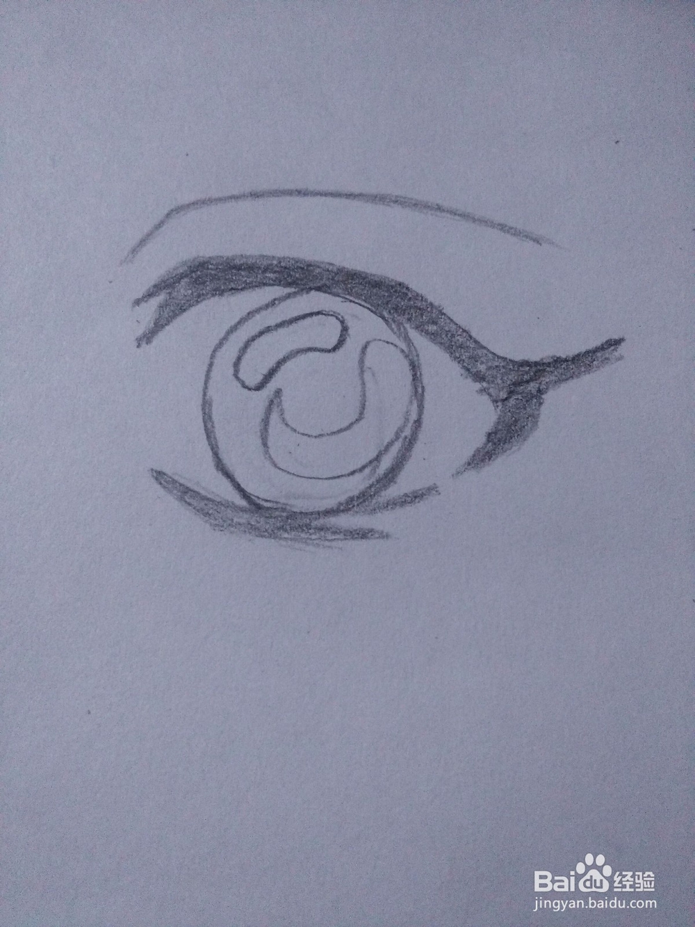 简单的动漫人物眼睛怎么画(3)