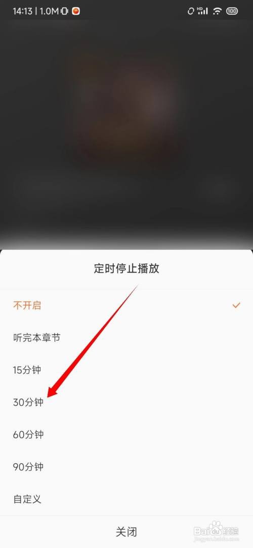 番茄畅听怎么设置30分钟自动停止播放
