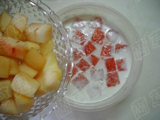 椰香西米水果捞