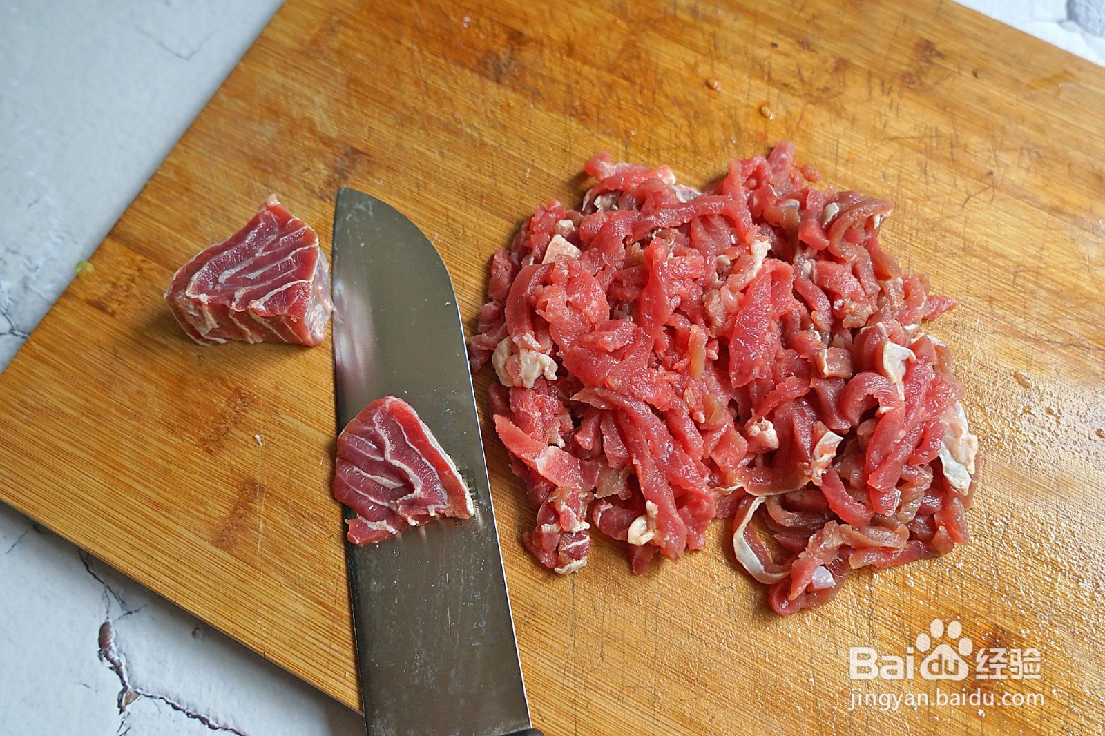 土豆条炒牛肉丝