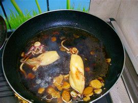 家常菜肴爱上红烧~~红烧墨鱼