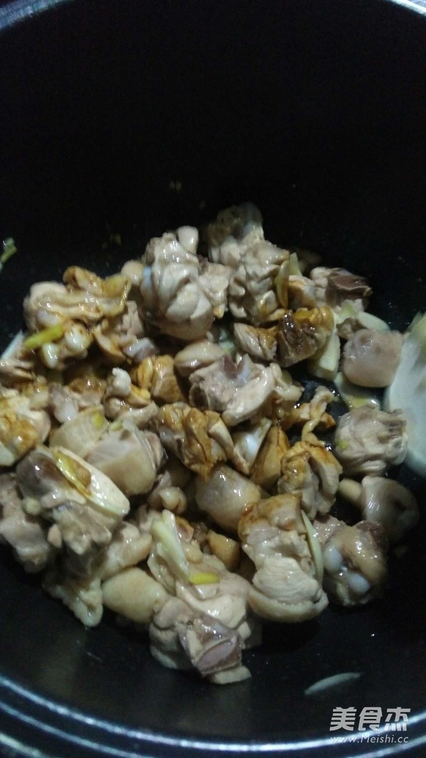 电饭锅版黄焖鸡