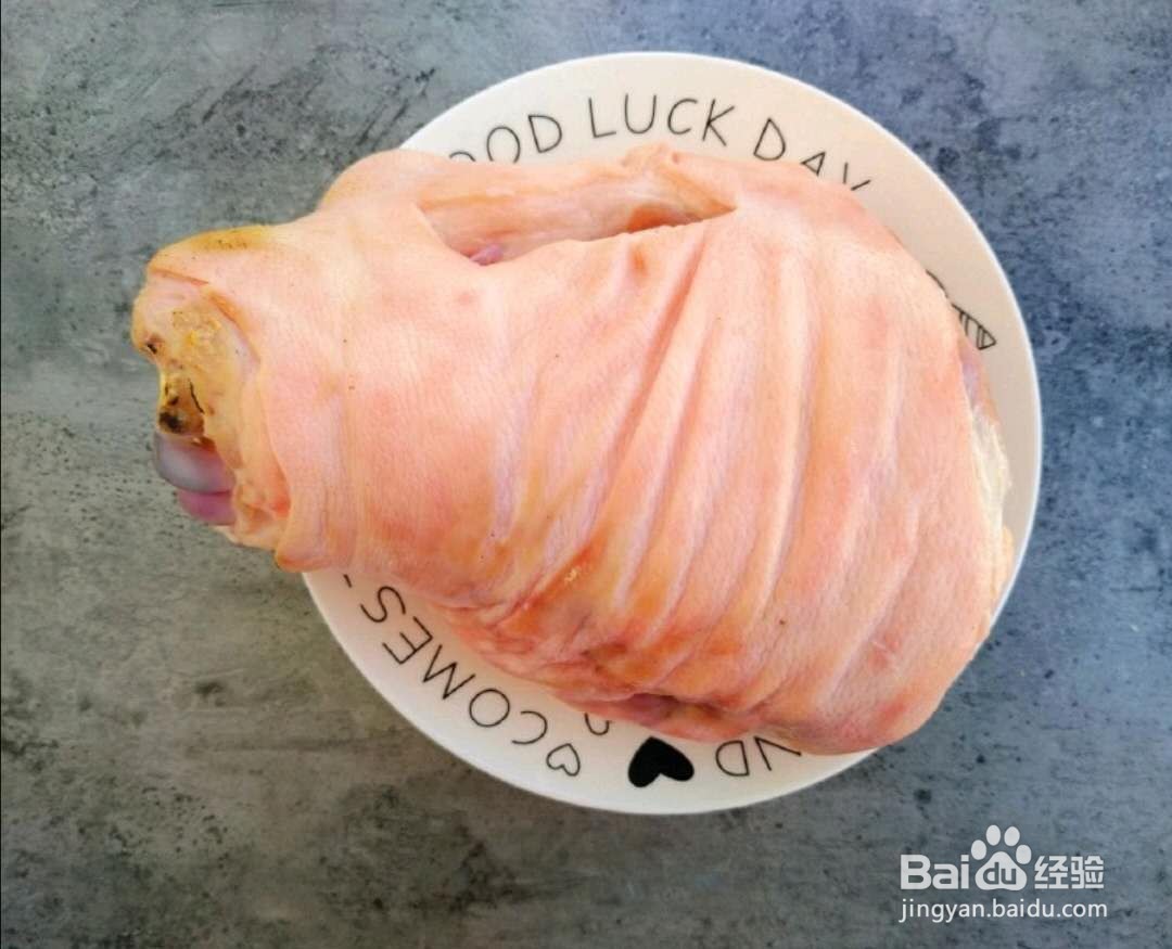 如何做美味的东坡肘子