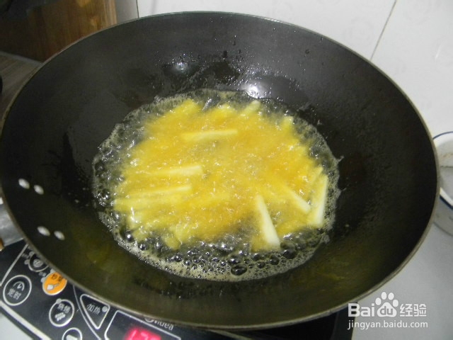 美味小吃——黄金山药条