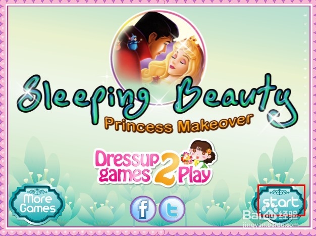 睡美人公主变身游戏攻略