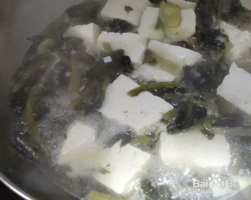 家常东北雪里红炖豆腐的家常做法