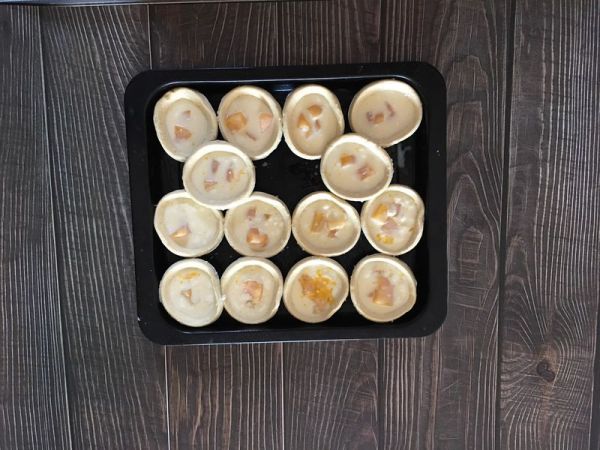 黄桃蛋挞#优思明恋恋冬日，我要稳稳的爱#