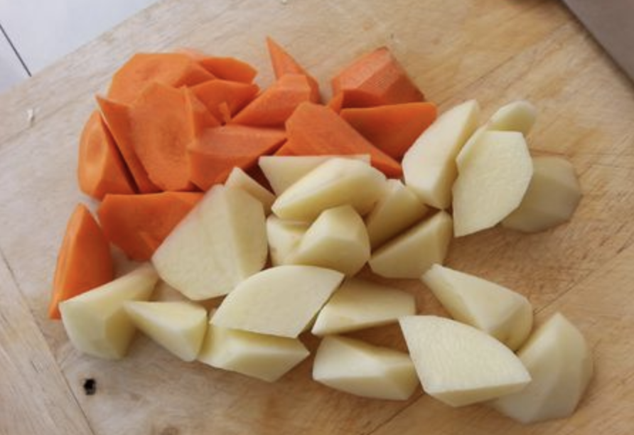 老狼大盘鸡的做法