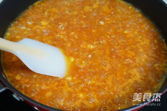 茄汁金针菇的做法