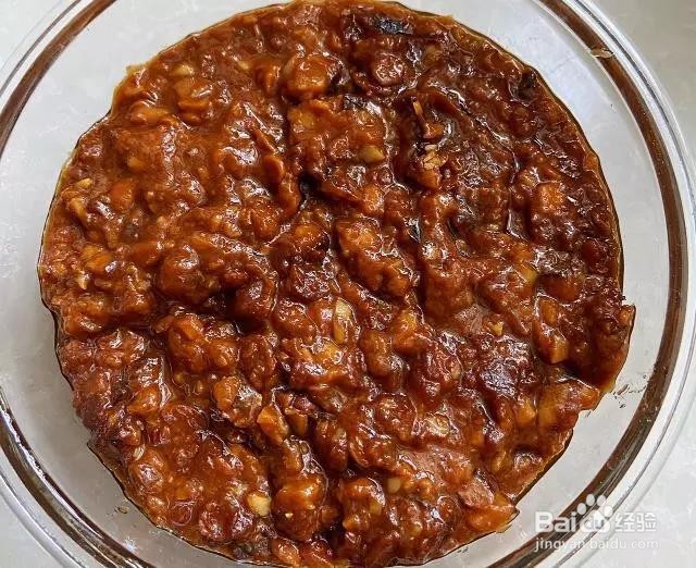 香菇酱，自制的非常香浓