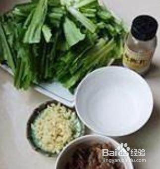 豆豉鲮鱼油麦菜