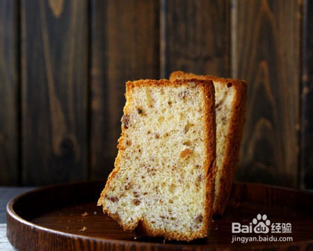 蜂蜜核桃戚风的做法