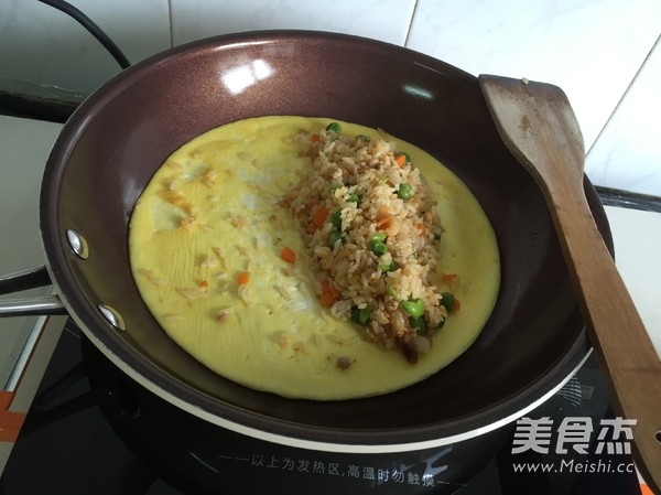 甜辣蛋包饭的做法