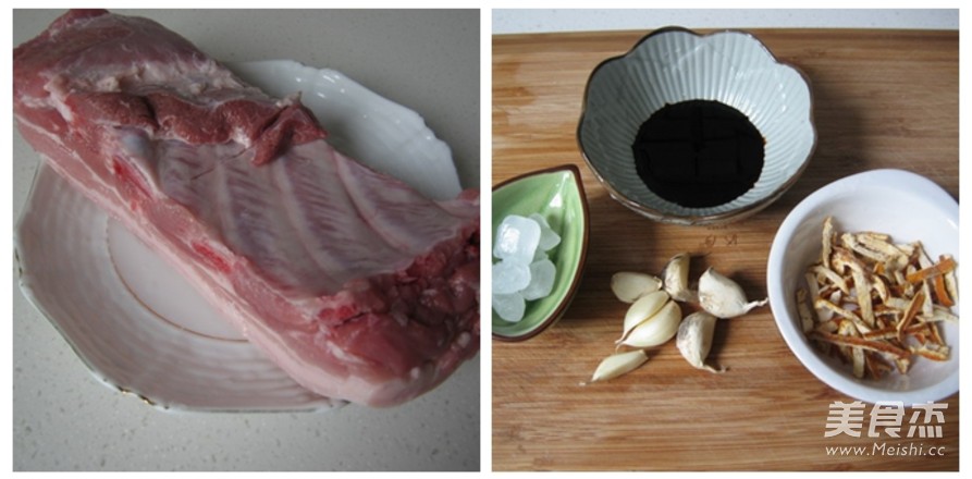 你没吃过我做的红烧肉-陈皮红烧肉