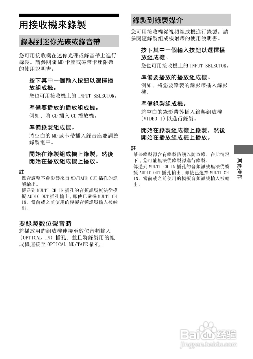 SONY STR-DG800功放使用说明书:[4]