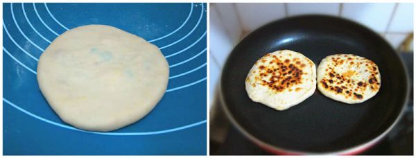 香葱培根鸡蛋饼