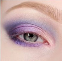 紫色眼妆的画法