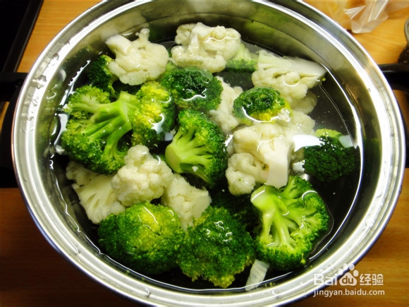 素蚝油炒双花