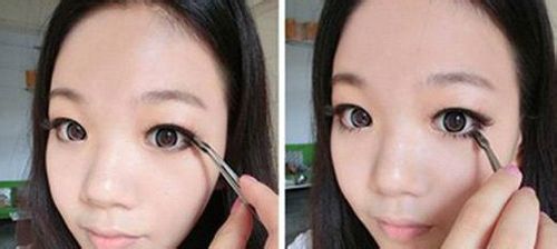 教你如何化大眼娃娃妆步骤图解