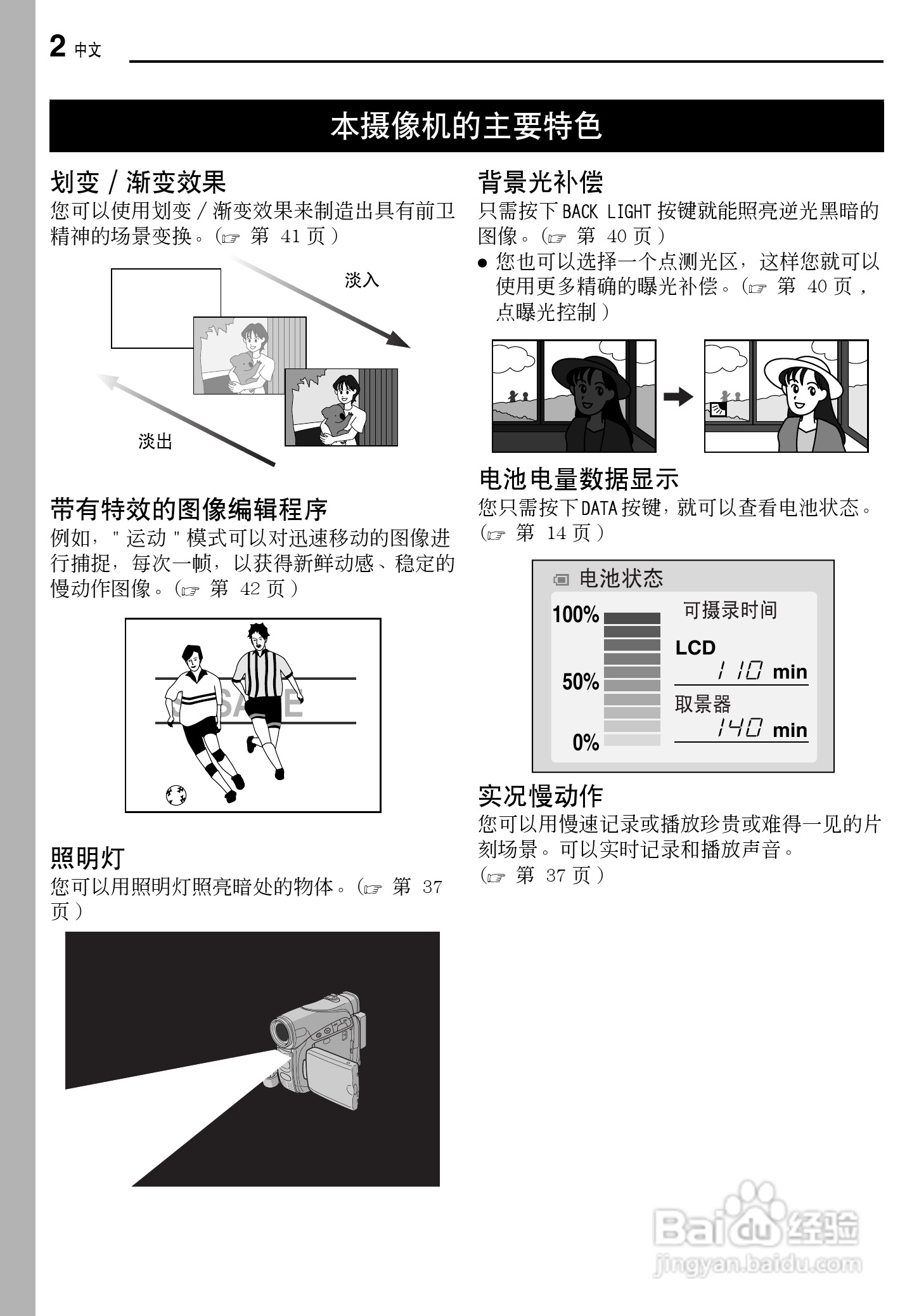 JVC GR-D270AC数码摄像机说明书:[1]
