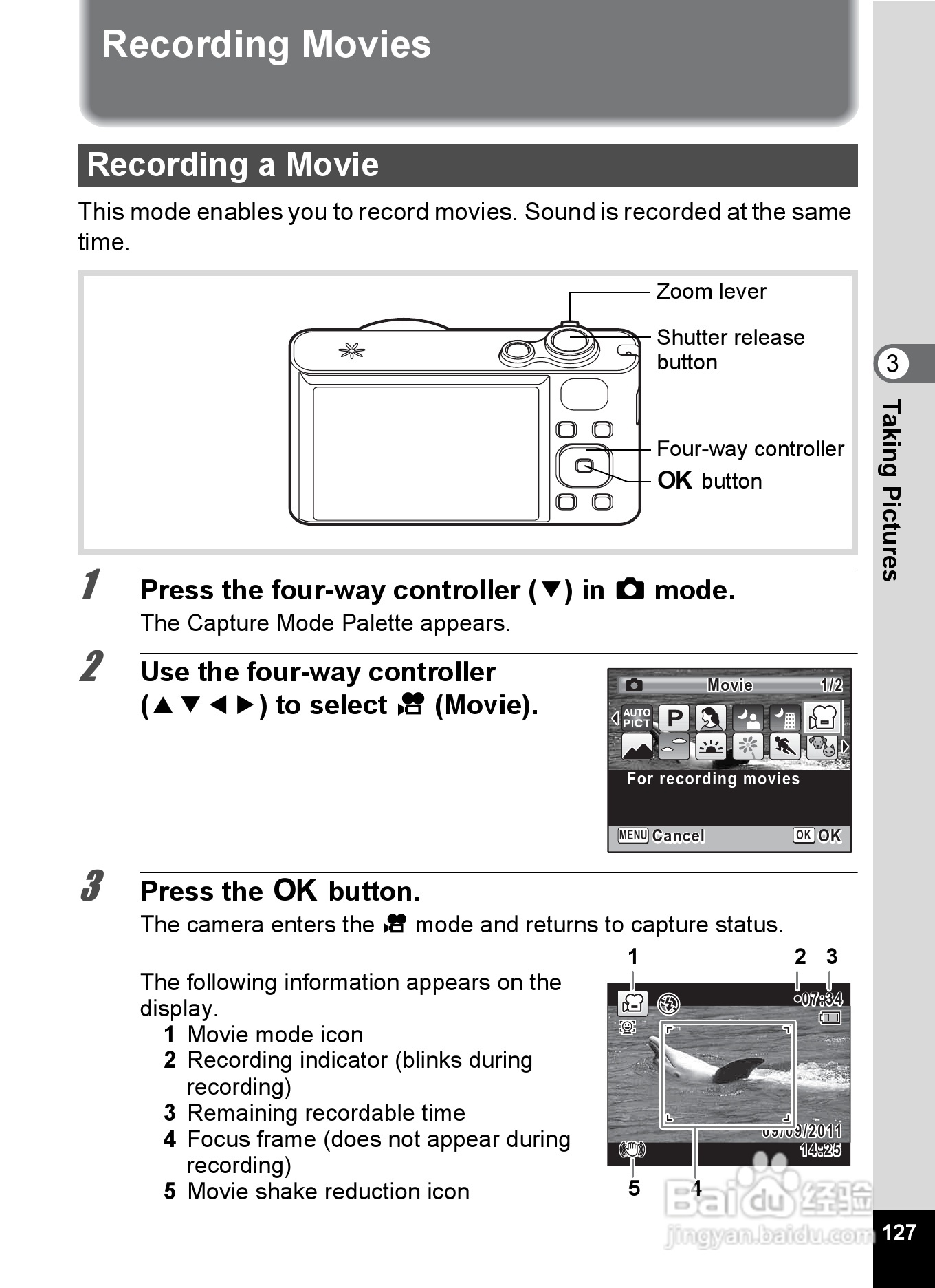 宾得Optio RZ18数码相机使用说明书:[13]