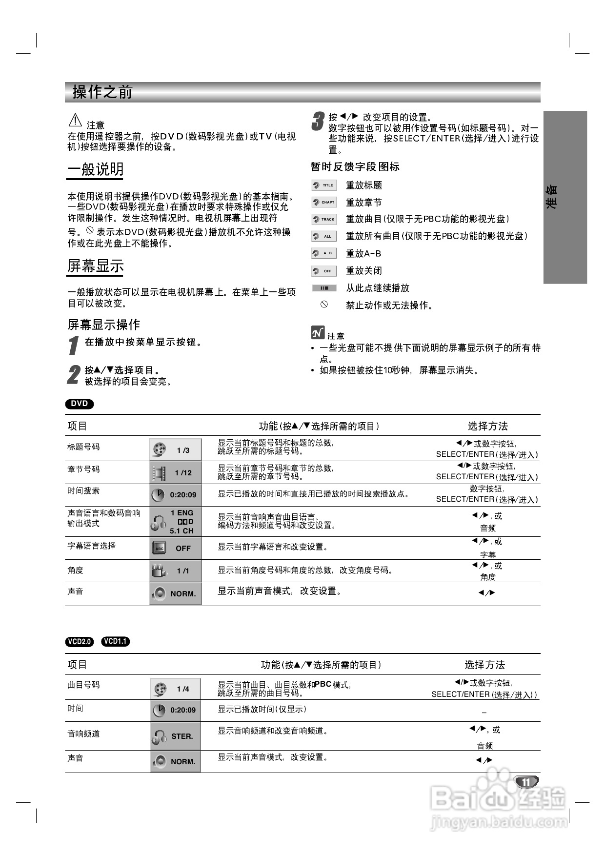 LG DK-7470 DVD播放机使用说明书:[1]