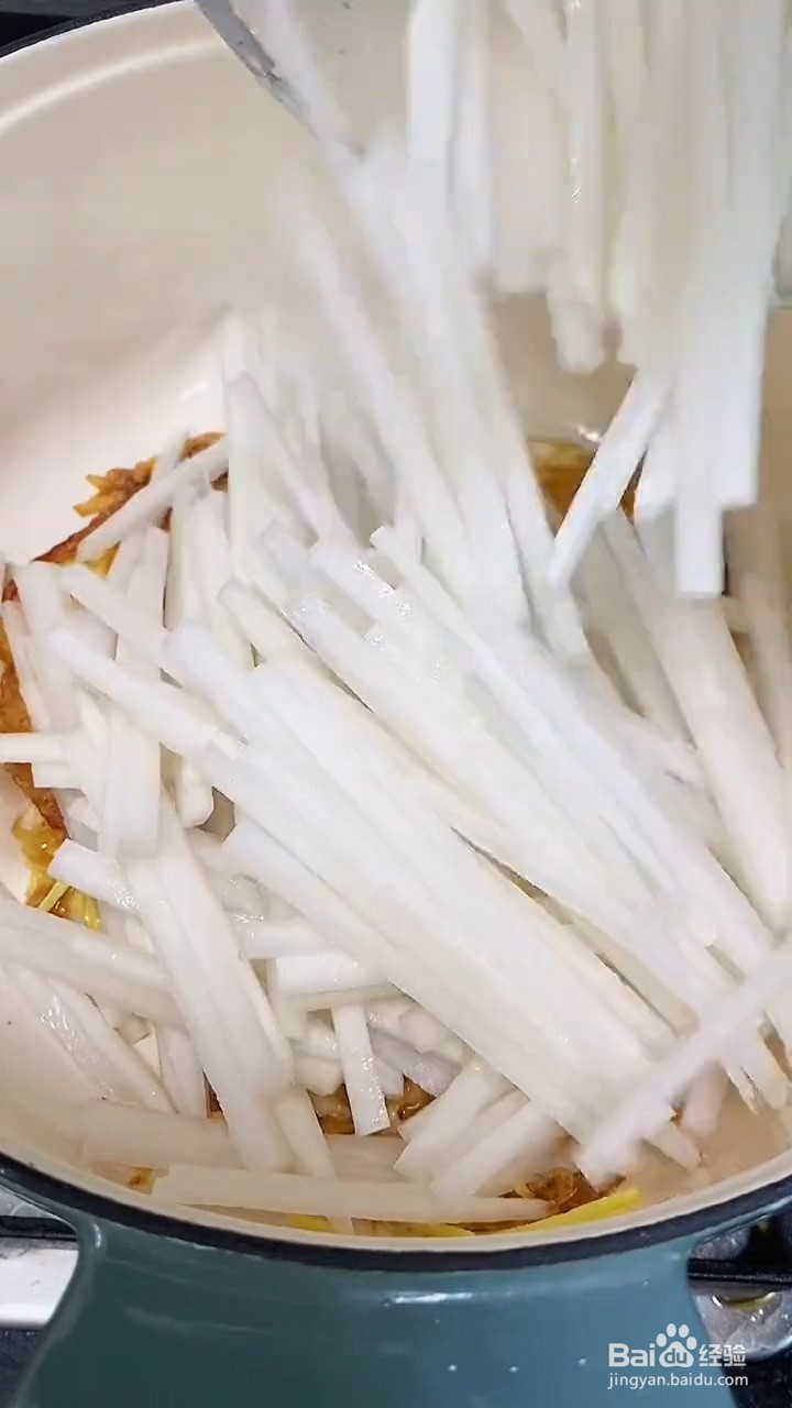 如何制作煎蛋萝卜丝汤