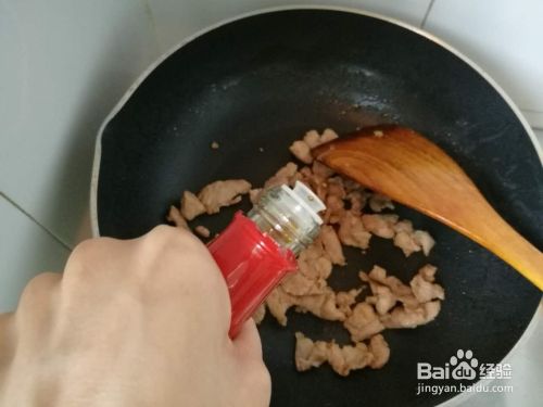 青椒炒瘦肉的做法
