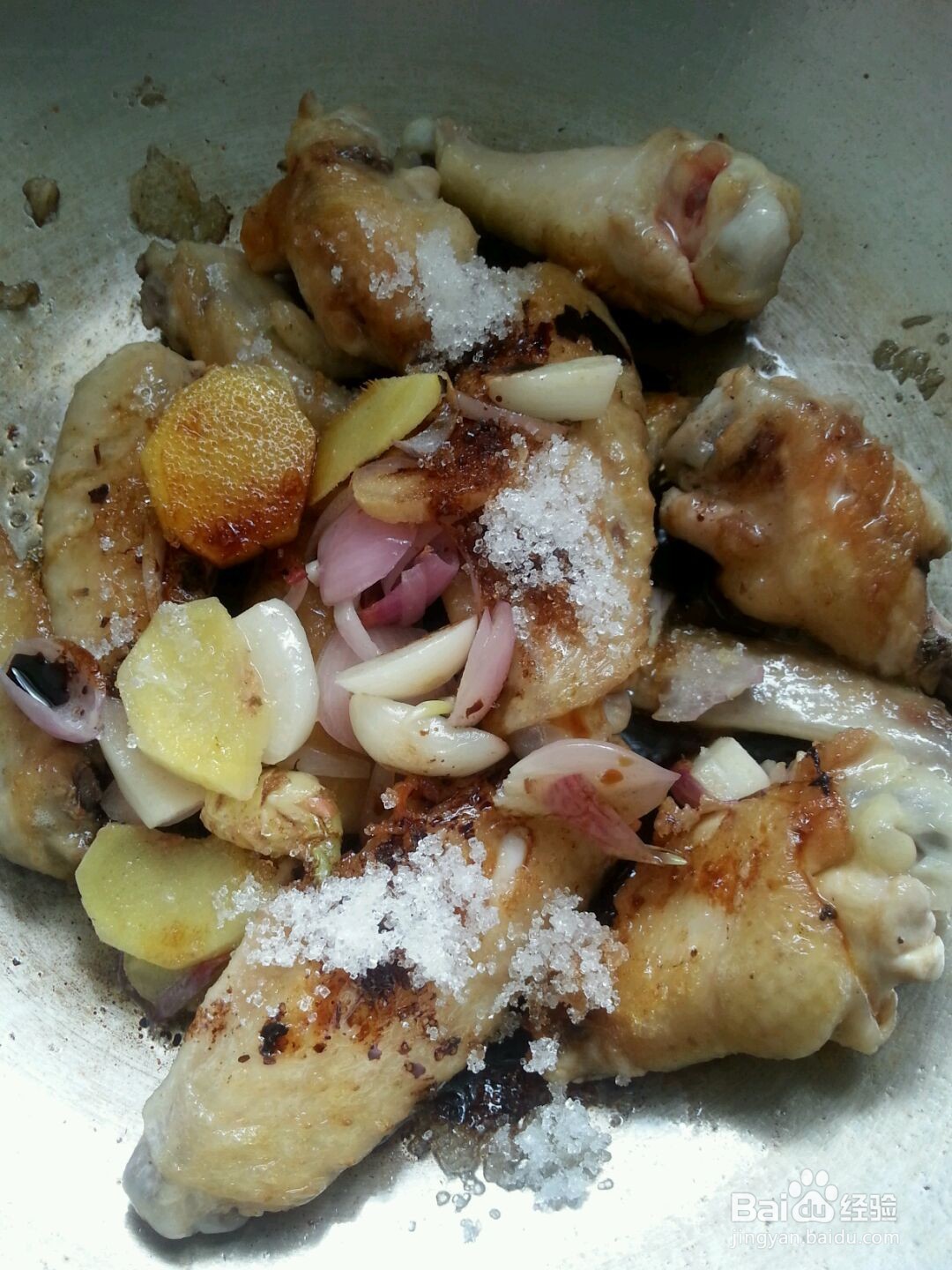 橙汁烩鸡中翅的做法