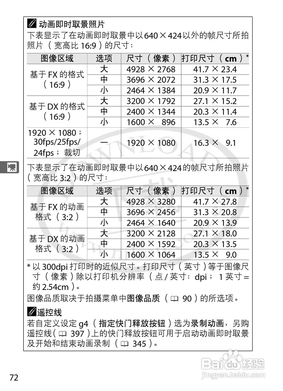 尼康D4数码相机使用说明书:[11]