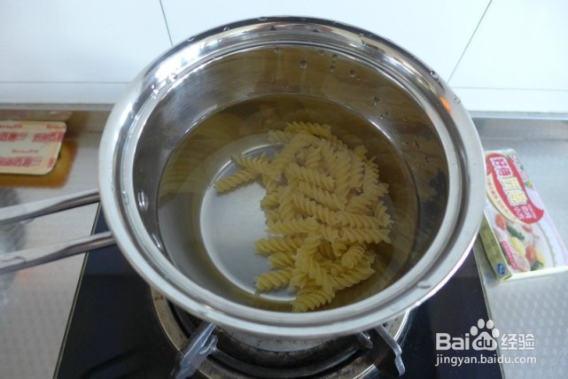 北极虾意面的做法