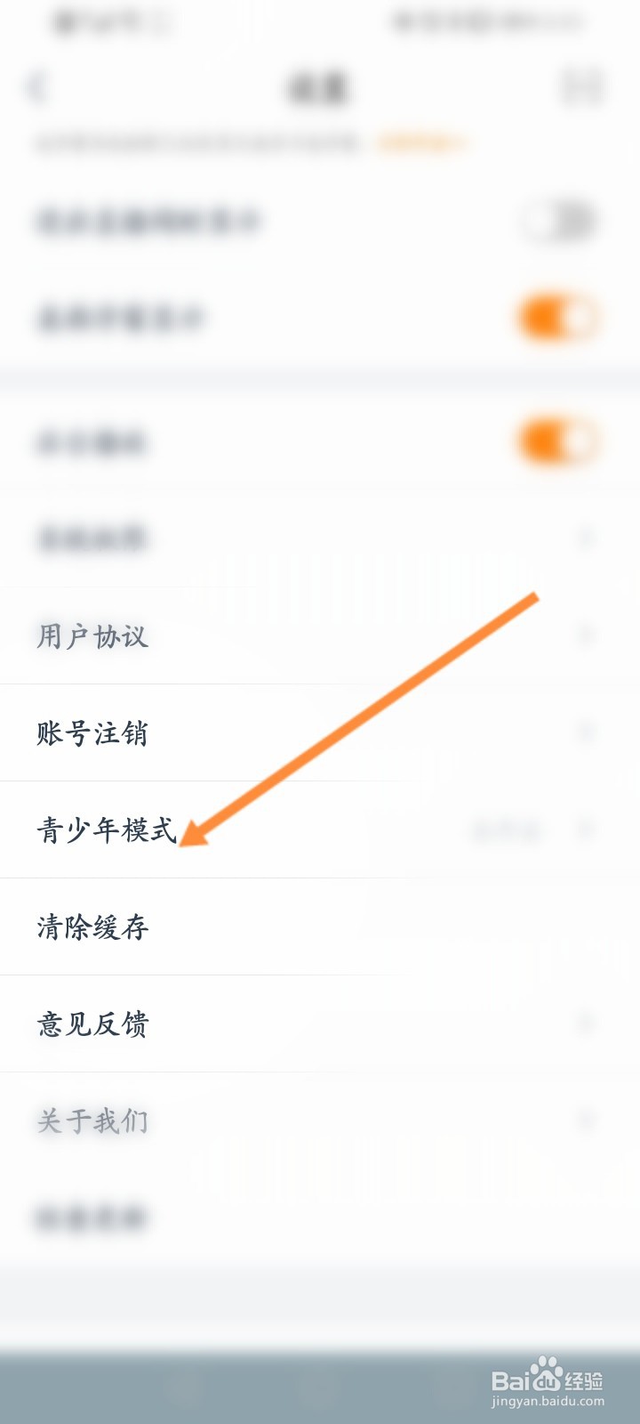 龙珠直播怎么开启青少年模式