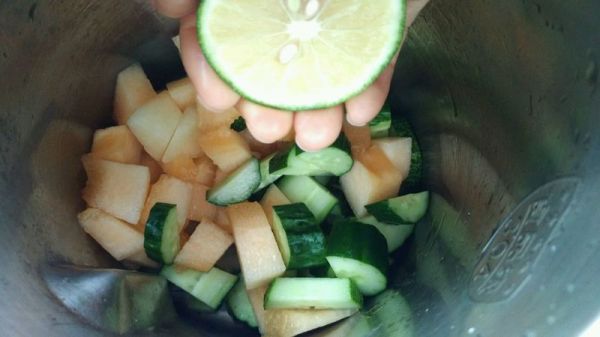 减脂蔬果汁 青瓜哈密瓜汁