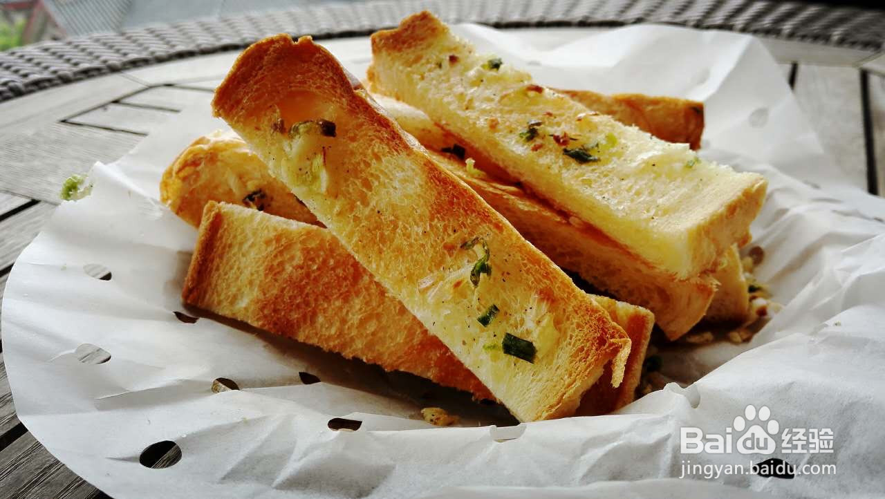 葱香烤吐司的做法