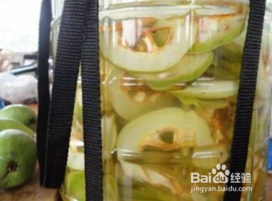 木瓜泡酒的做法