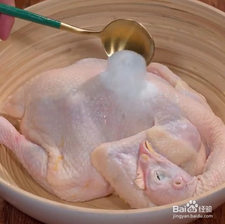 葱油鸡的制作方法