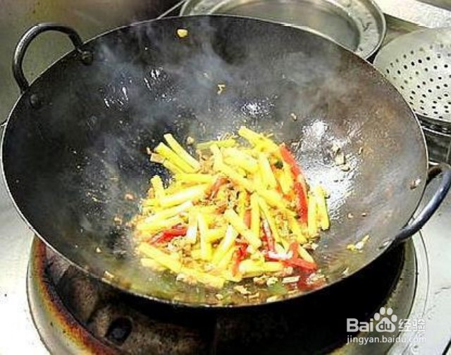 家庭自制瓠子炒肉