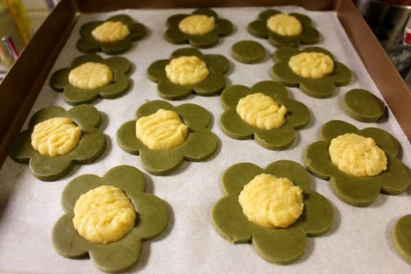 抹茶杏仁坚果饼干