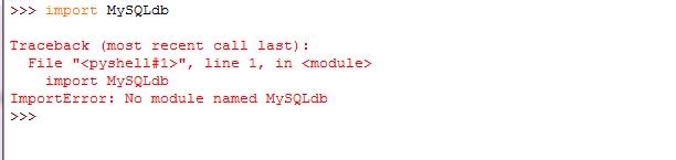 Python教程：[23]MySQLdb下载安装与使用