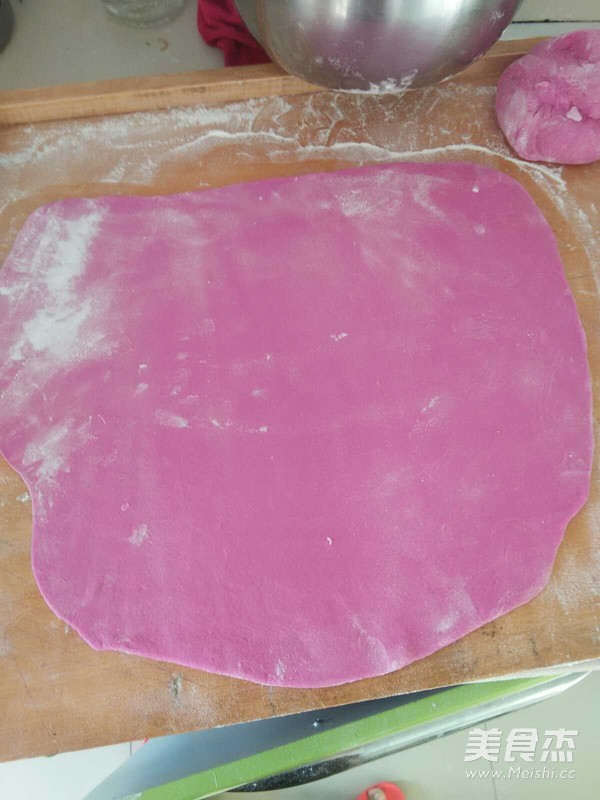 玫瑰小花卷的做法