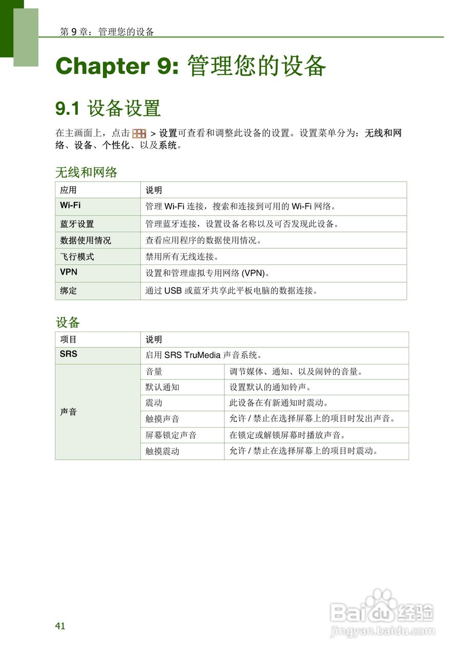 联想S2109平板电脑使用说明书:[5]