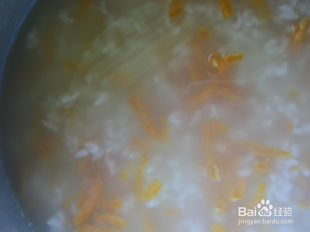 夏日之美食红薯粥