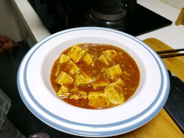 川味麻辣鸡柳烧豆腐