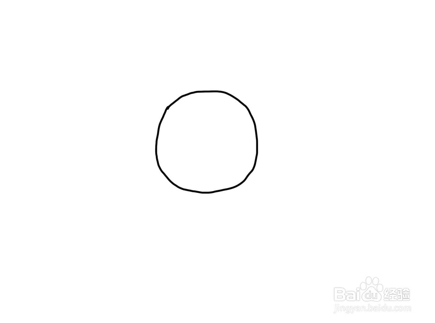 怎么画儿童彩色简笔画卡通动物老鼠?