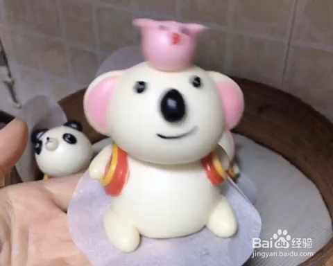 味道绝美的3D卡通造型馒头