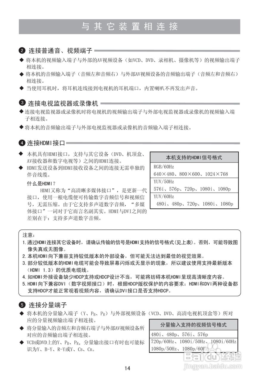 海信LED26K18彩电使用说明书:[2]