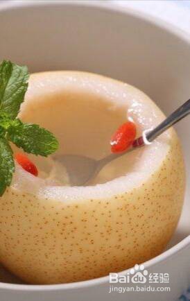 咳嗽梨怎么吃有效果